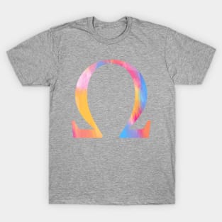 Sunrise Omega Letter T-Shirt